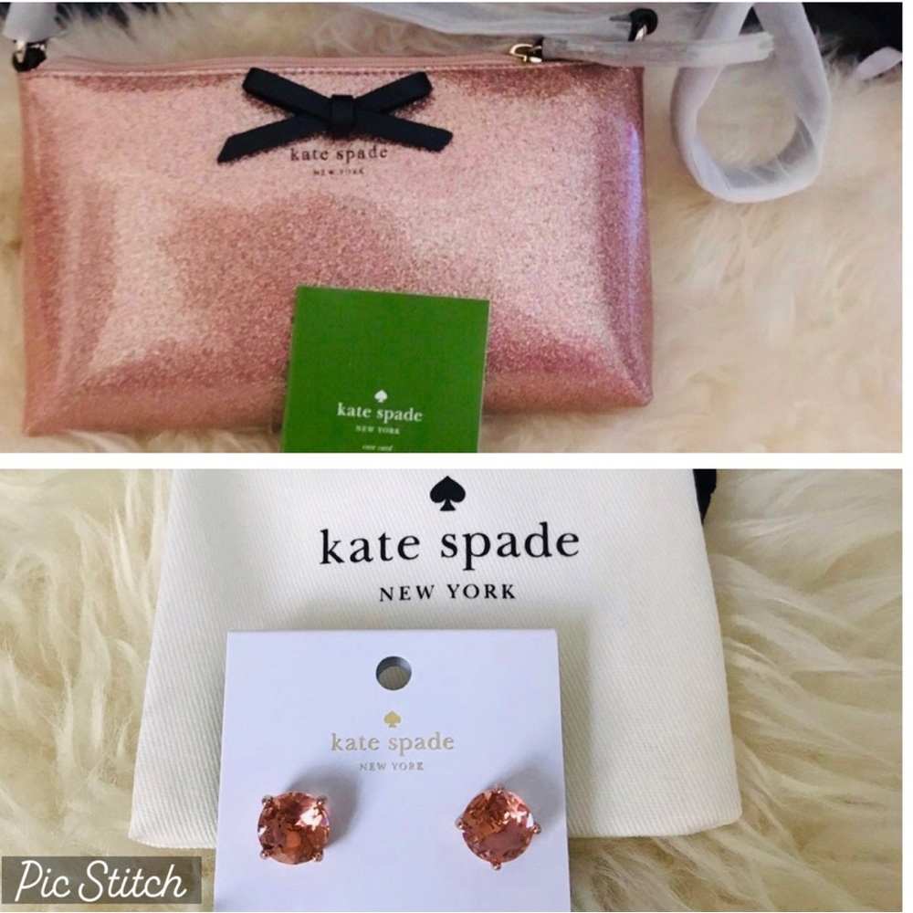 Kate Spade crossbody sparkle bag